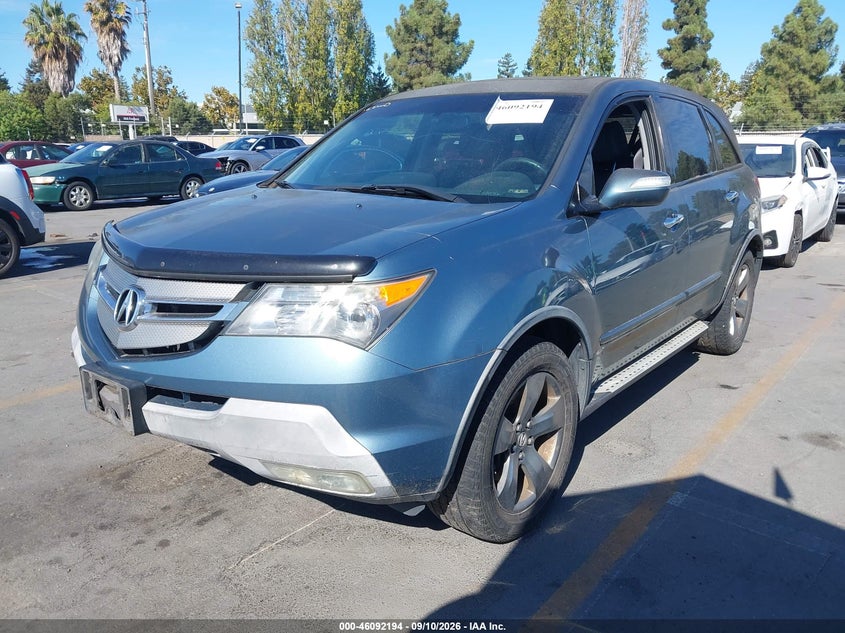 2007 ACURA MDX auction photo 2