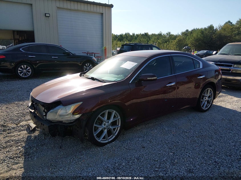 Vin: 1n4aa5ap8ac850376, lot: 46591803, nissan maxima 3.5 sv 20102