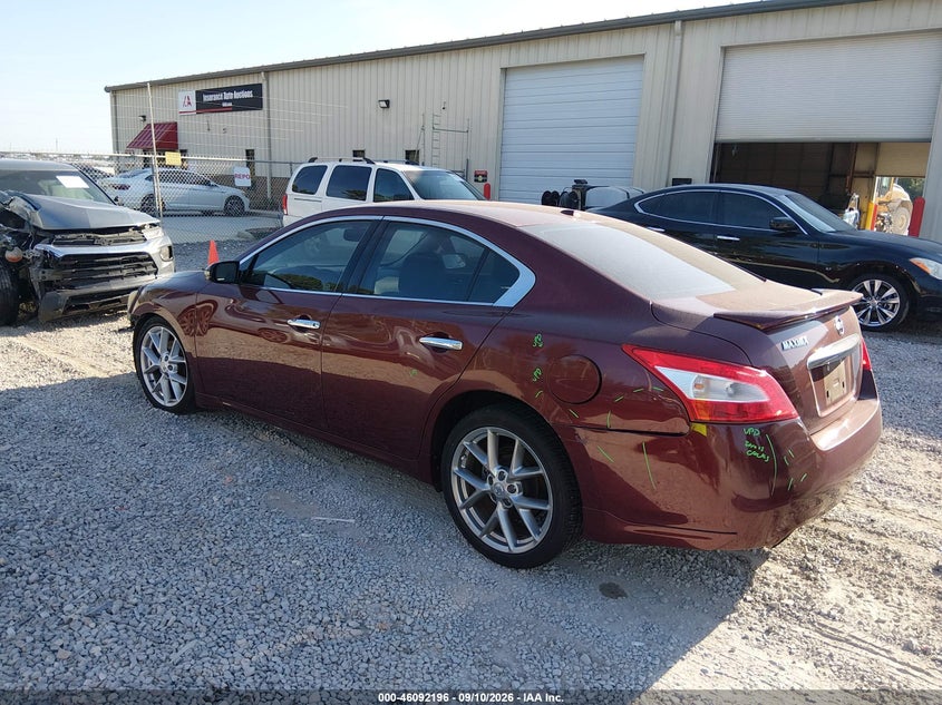 Vin: 1n4aa5ap8ac850376, lot: 46591803, nissan maxima 3.5 sv 20103