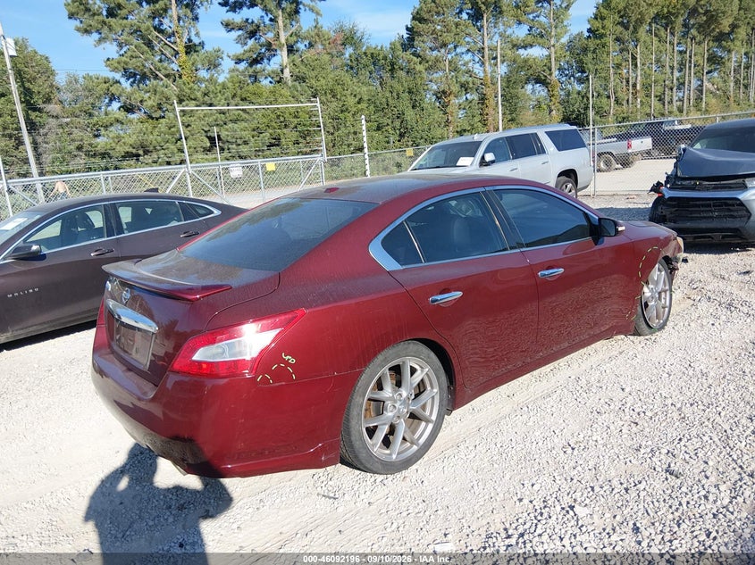 Vin: 1n4aa5ap8ac850376, lot: 46591803, nissan maxima 3.5 sv 20104
