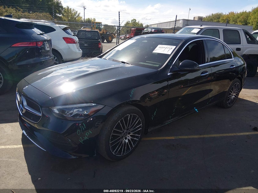 Vin: w1kaf4hb7sr253482, lot: 46591826, mercedes-benz c 300 20252