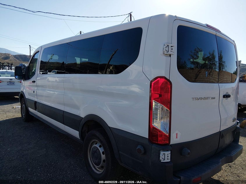 Vin: 1fbzx2zm8jkb36049, lot: 46591836, ford transit-350 xl 20183