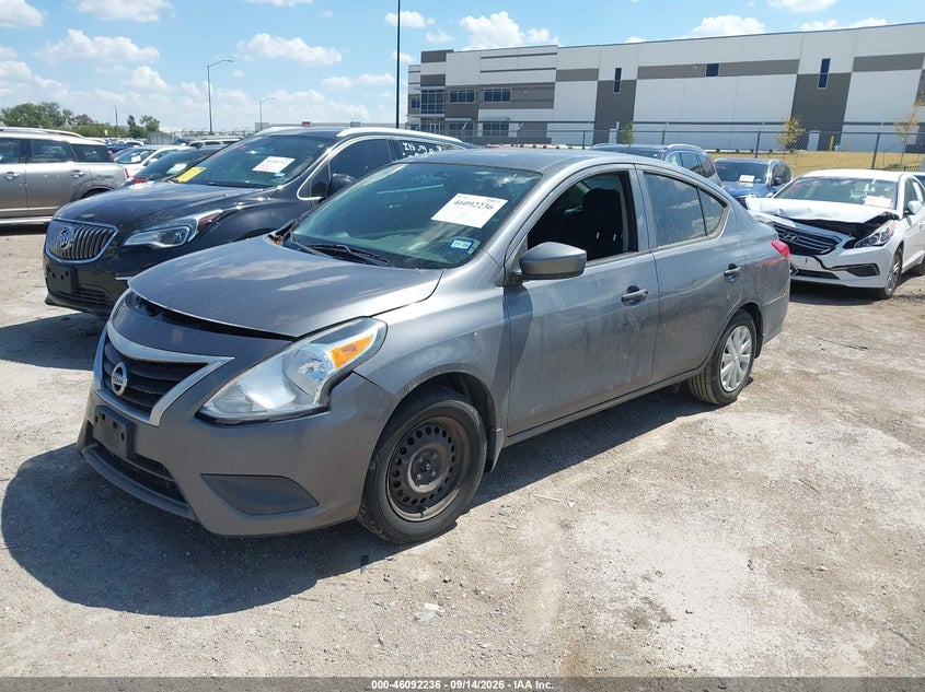 Vin: 3n1cn7ap1jl808559, lot: 46591843, nissan versa 1.6 s+ 20182