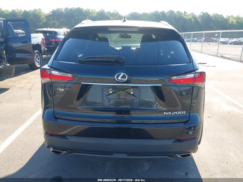 LEXUS NX 200T 2015 VIN JTJYARBZ8F2003870