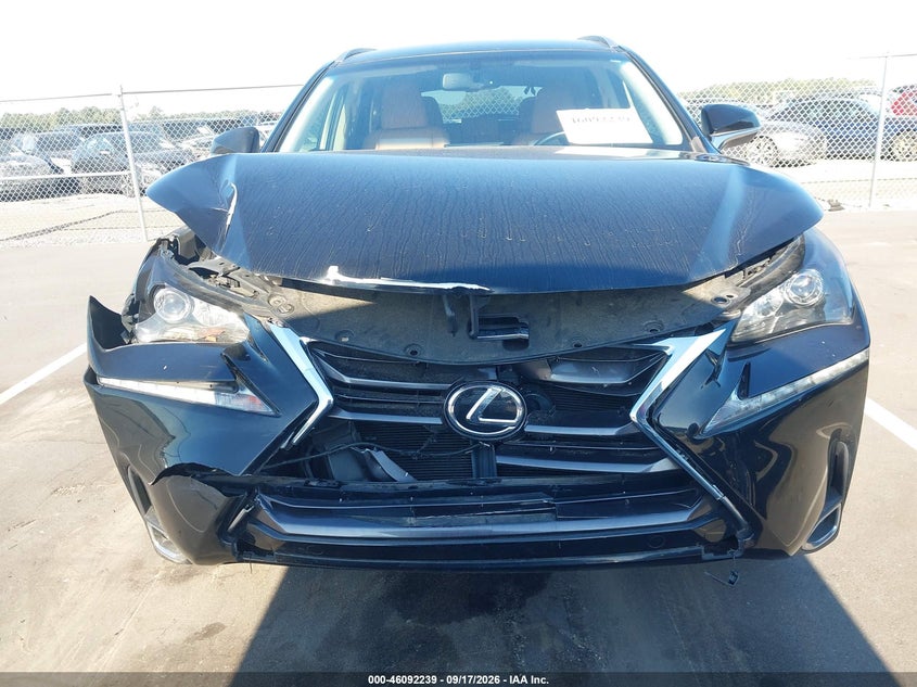 LEXUS NX 200T 2015 VIN JTJYARBZ8F2003870