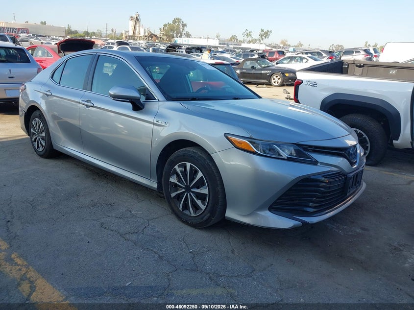 Vin: 4t1b31hk4ku513836, lot: 46591857, toyota camry hybrid le 2019 img_1