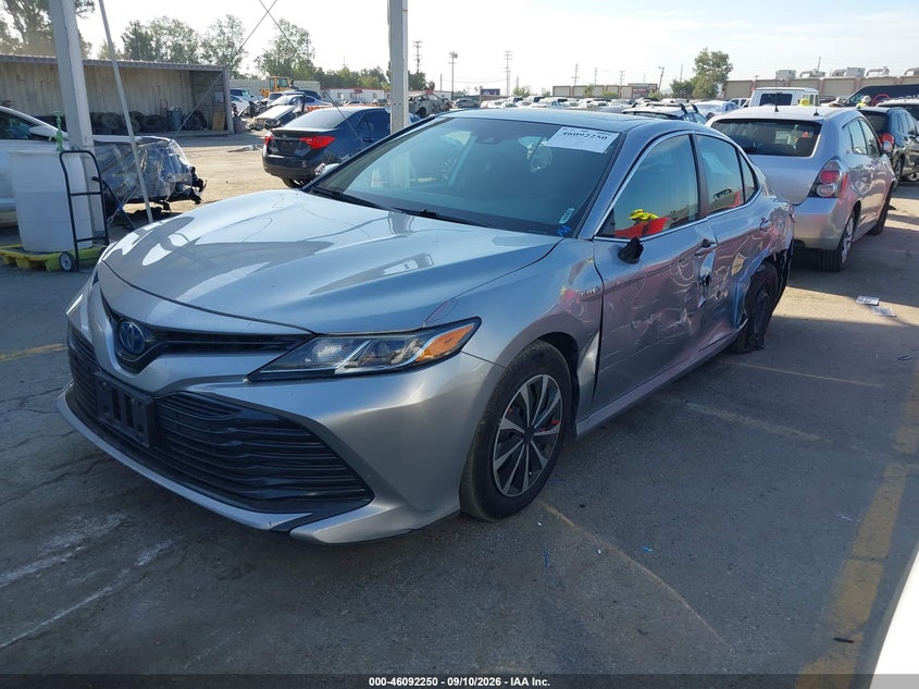 Vin: 4t1b31hk4ku513836, lot: 46591857, toyota camry hybrid le 20192