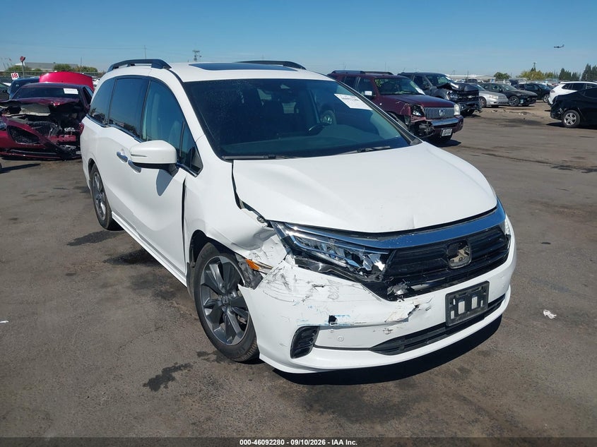 Vin: 5fnrl6h90rb043451, lot: 46591887, honda odyssey elite 2024 img_1