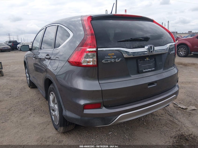 Vin: 2hkrm4h5xfh641011, lot: 46591889, honda cr-v ex 20153