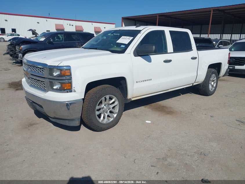 Vin: 3gcpcrec3eg150698, lot: 46591897, chevrolet silverado 1500 1lt 20142
