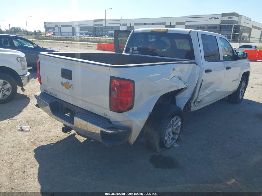 Vin: 3gcpcrec3eg150698, lot: 46591897, chevrolet silverado 1500 1lt 20144