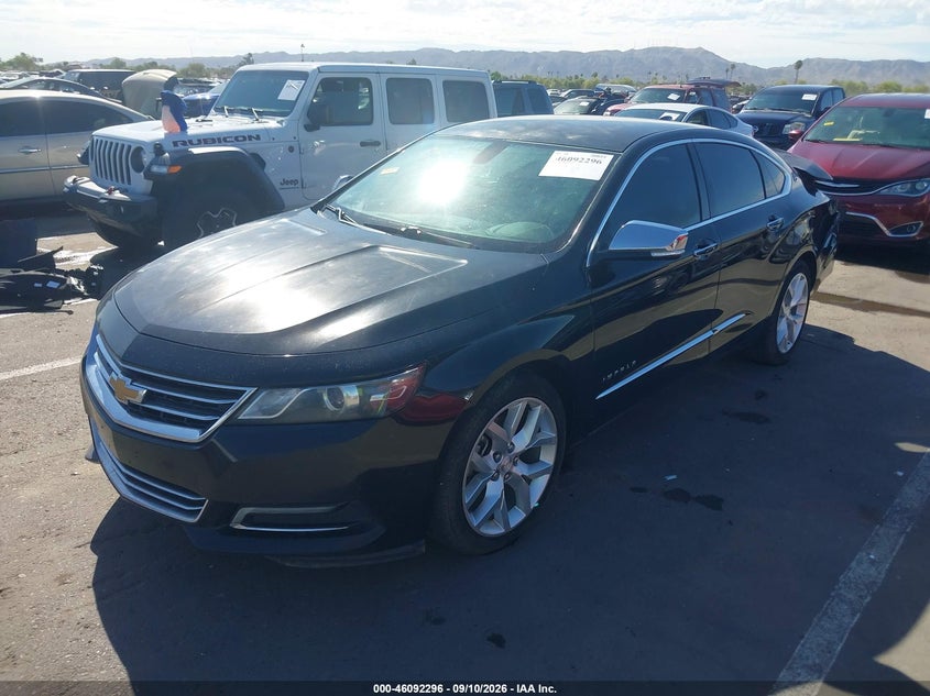 2019 Chevrolet Impala Premier, Rear, IAAI, VIN 1G1105S38KU141413 — photo 2