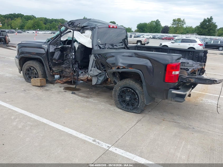Vin: 1gtv2mec1gz178063, lot: 46591911, gmc sierra 1500 sle 20163