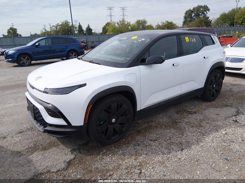 Vin: vcf1zbu25pg004631, lot: 46591925, fisker ocean one 20232