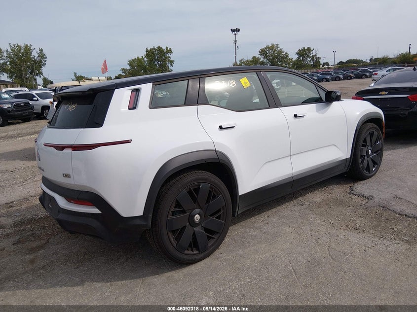 Vin: vcf1zbu25pg004631, lot: 46591925, fisker ocean one 20234