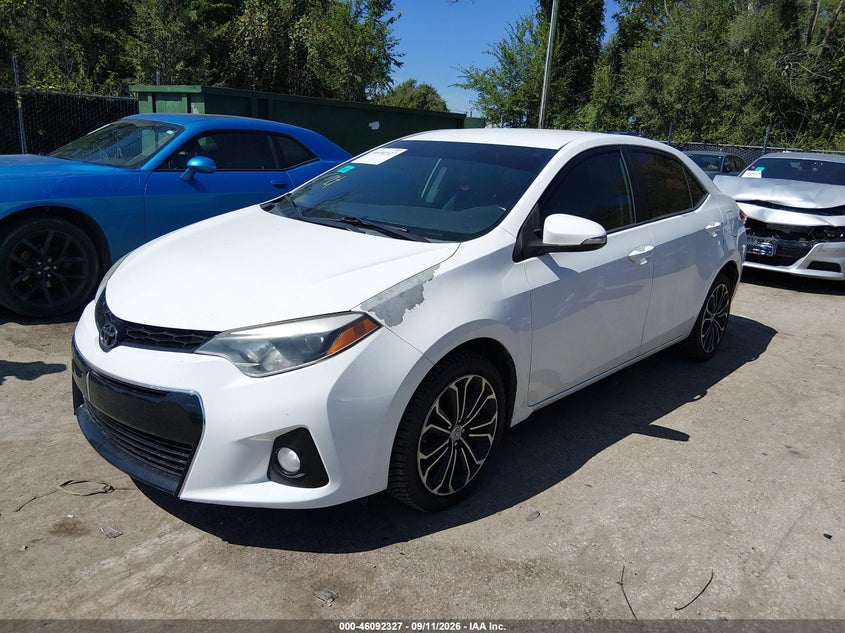 Vin: 5yfburhe2gp426645, lot: 46591934, toyota corolla s plus 20162