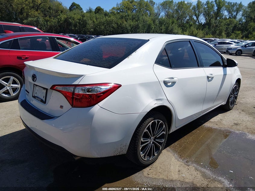 Vin: 5yfburhe2gp426645, lot: 46591934, toyota corolla s plus 20164