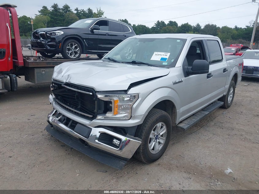 Vin: 1ftew1eg8jfc81477, lot: 46591937, ford f-150 xlt 20182
