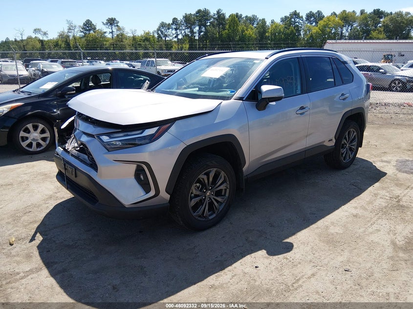 Vin: 4t3b6rfv8pu115448, lot: 46591939, toyota rav4 hybrid xle premium 20232
