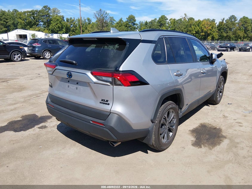 Vin: 4t3b6rfv8pu115448, lot: 46591939, toyota rav4 hybrid xle premium 20234