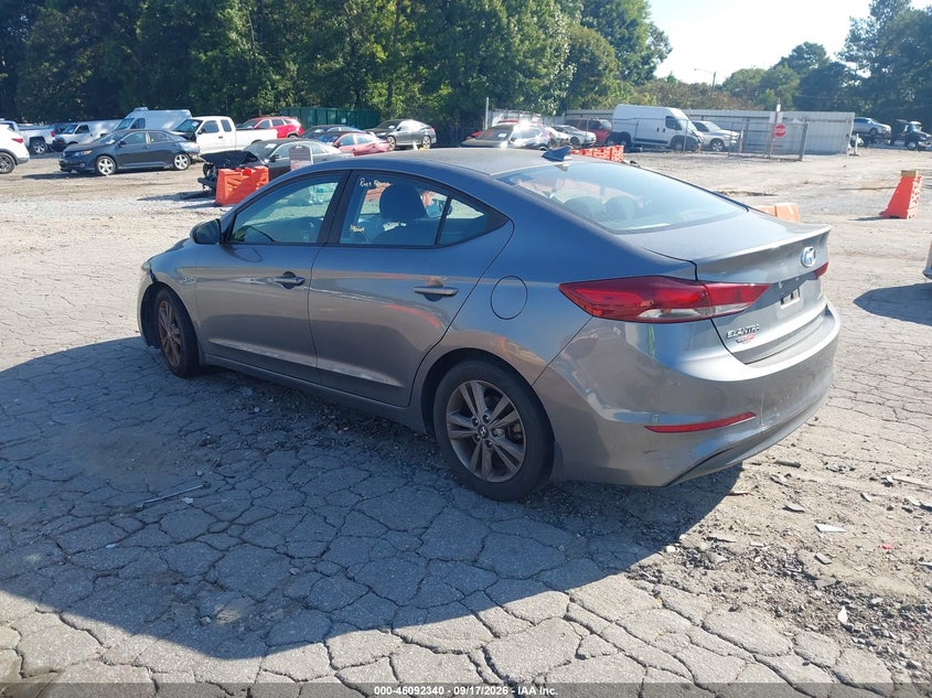 Vin: 5npd84lf4jh240769, lot: 46591947, hyundai elantra sel 20183