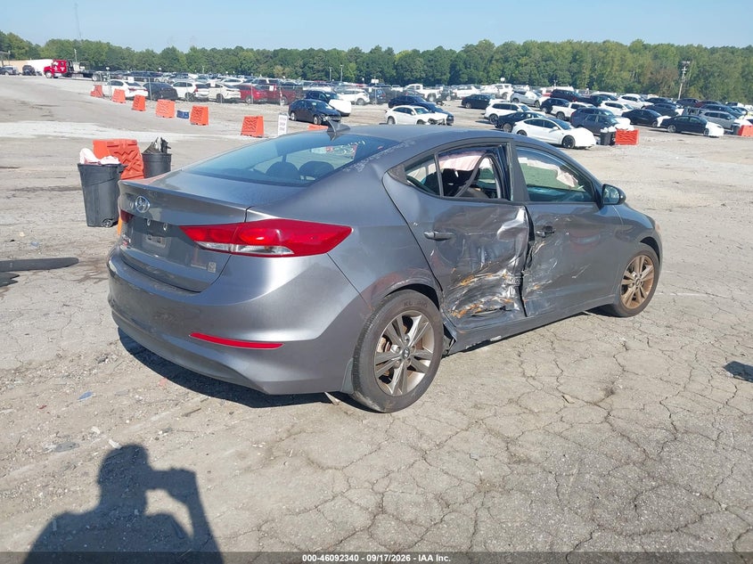 Vin: 5npd84lf4jh240769, lot: 46591947, hyundai elantra sel 20184