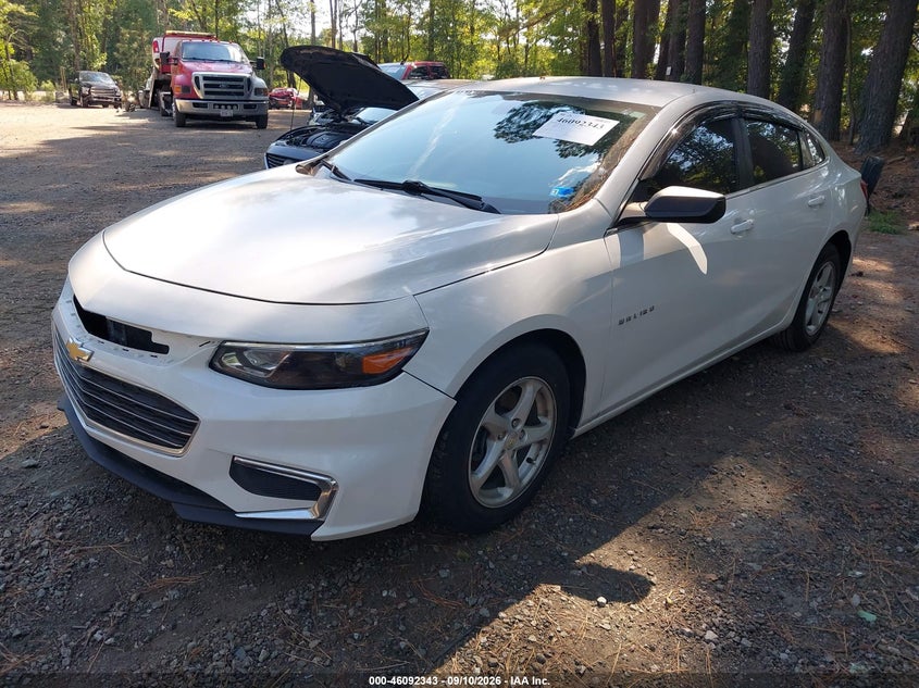 2016 Chevrolet Malibu, Normal Wear & Tear, IAAI, VIN 1G1ZB5ST5GF355994 — photo 2