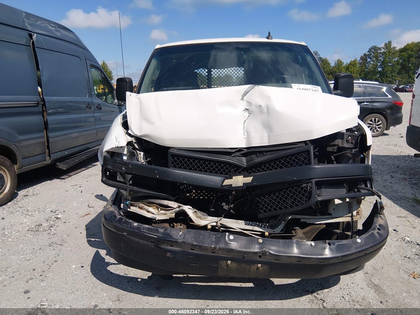 CHEVROLET EXPRESS 2500 2019 VIN 1GCWGAFG1K1269010