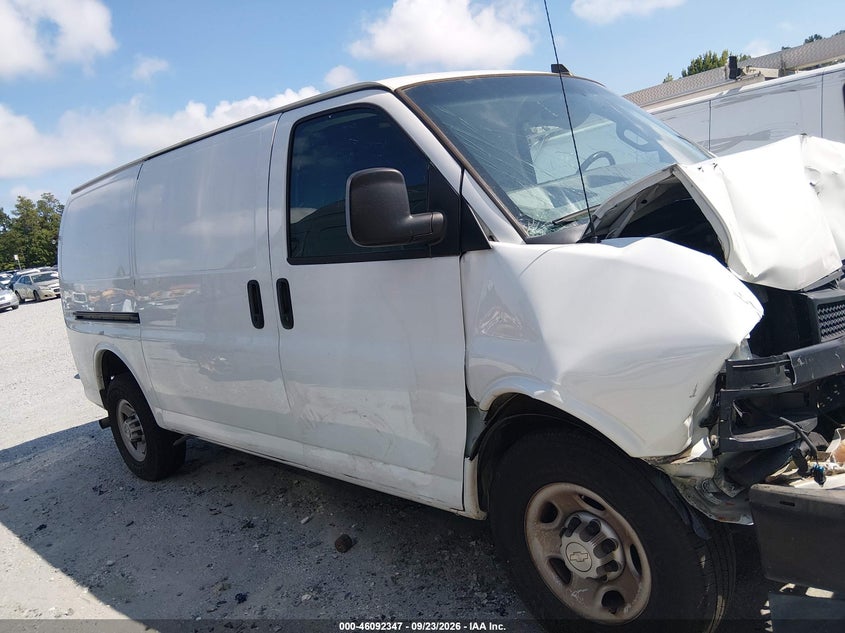 CHEVROLET EXPRESS 2500 2019 VIN 1GCWGAFG1K1269010