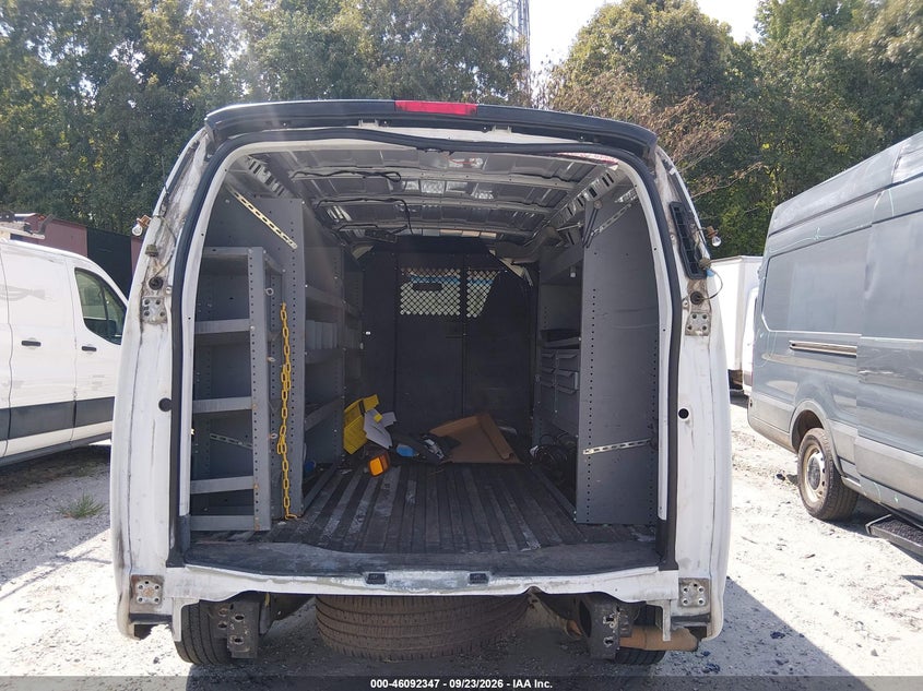 CHEVROLET EXPRESS 2500 2019 VIN 1GCWGAFG1K1269010