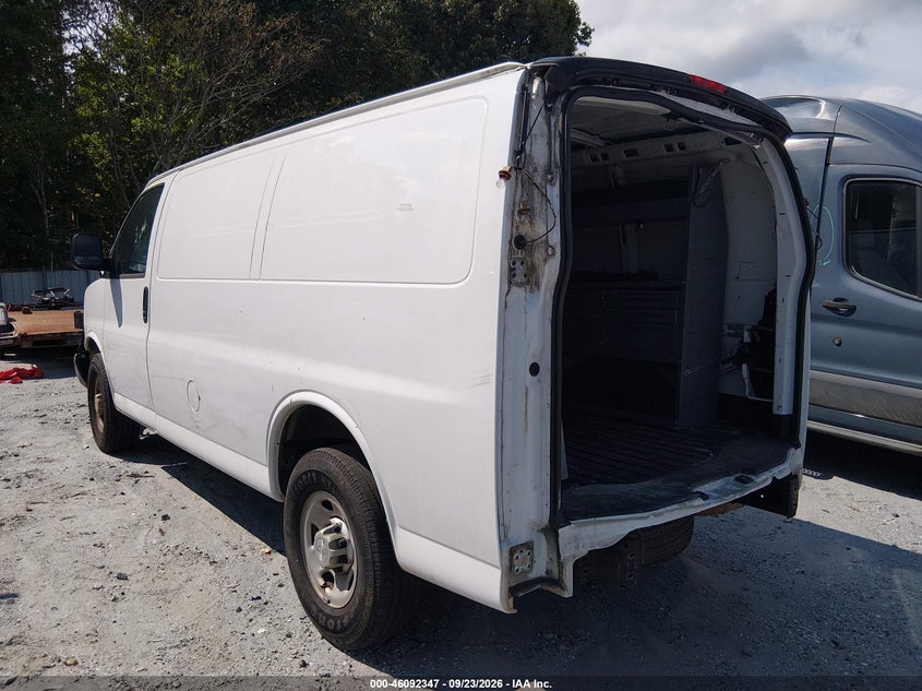 Vin: 1gcwgafg1k1269010, lot: 46591954, chevrolet express 2500 work van 20193