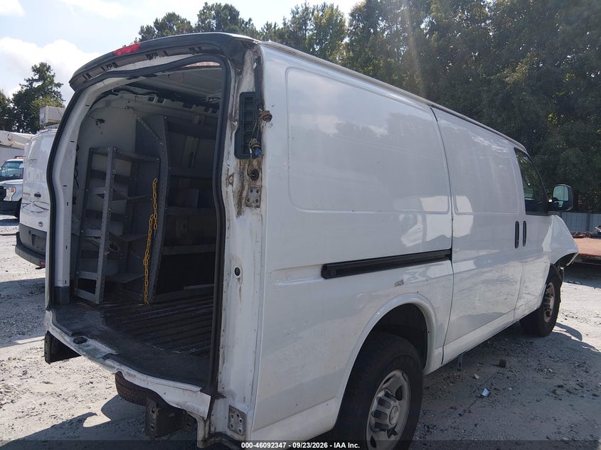 Vin: 1gcwgafg1k1269010, lot: 46591954, chevrolet express 2500 work van 20194