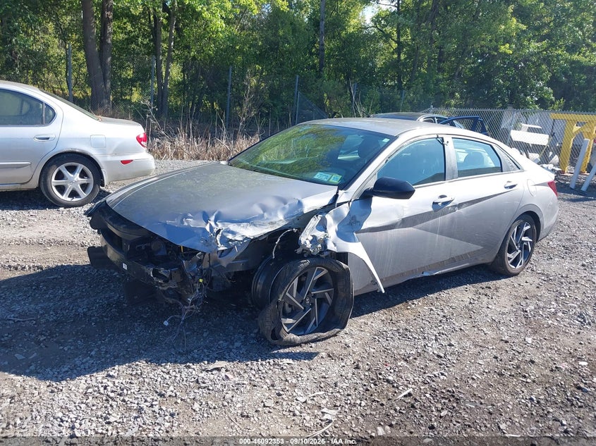 Vin: kmhlm4dg4su962647, lot: 46591960, hyundai elantra sel sport 20252