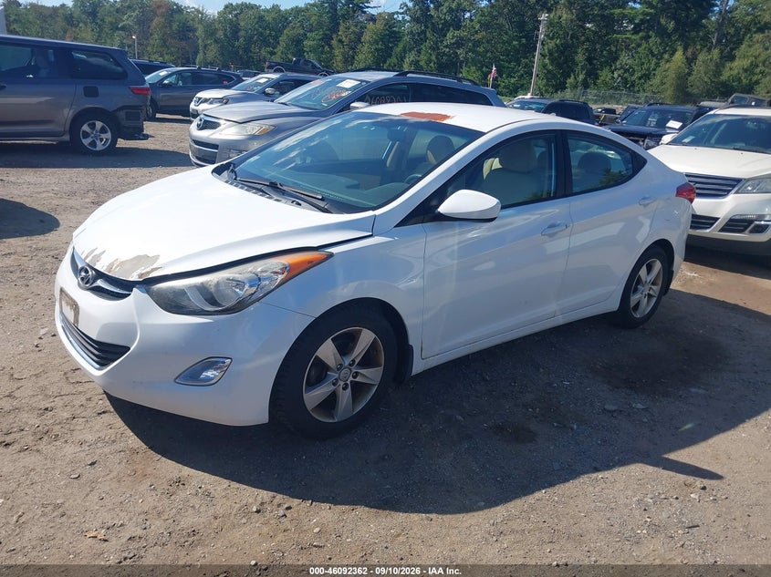 Vin: 5npdh4ae2dh284025, lot: 46591969, hyundai elantra gls 20132
