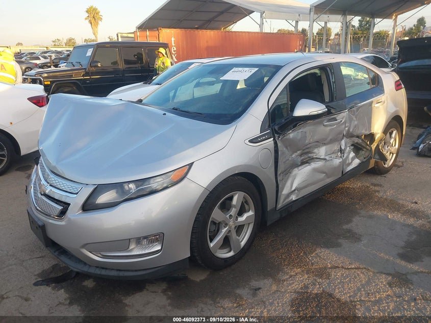 2014 Chevrolet Volt, Удар спереди, IAAI, VIN 1G1RF6E42EU138006 — фото 2