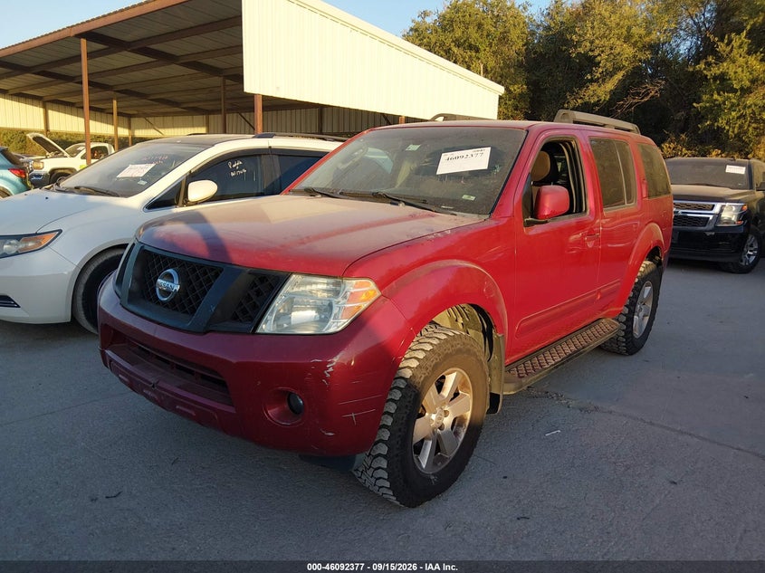 2010 NISSAN PATHFINDER auction photo 2