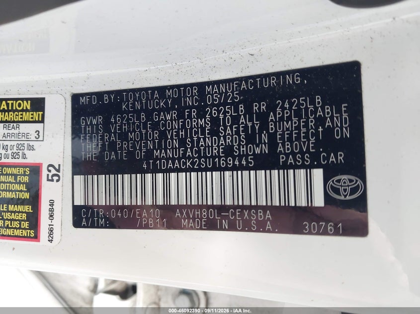 TOYOTA CAMRY - zdjęcie 9