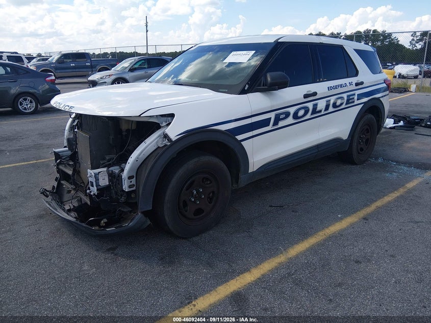Vin: 1fm5k8ab1rga03262, lot: 46592010, ford police interceptor utility 20242