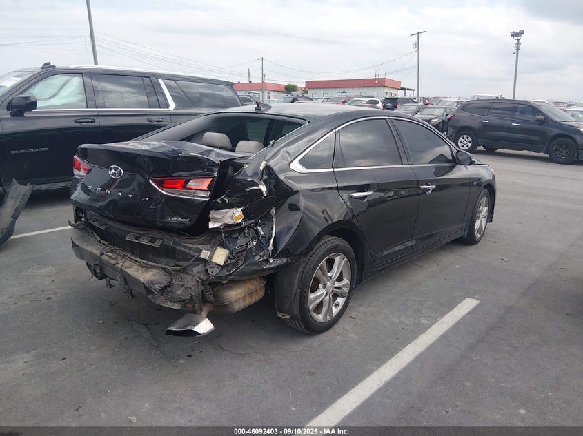 Vin: 5npe34af3jh654437, lot: 46592011, hyundai sonata limited 20184