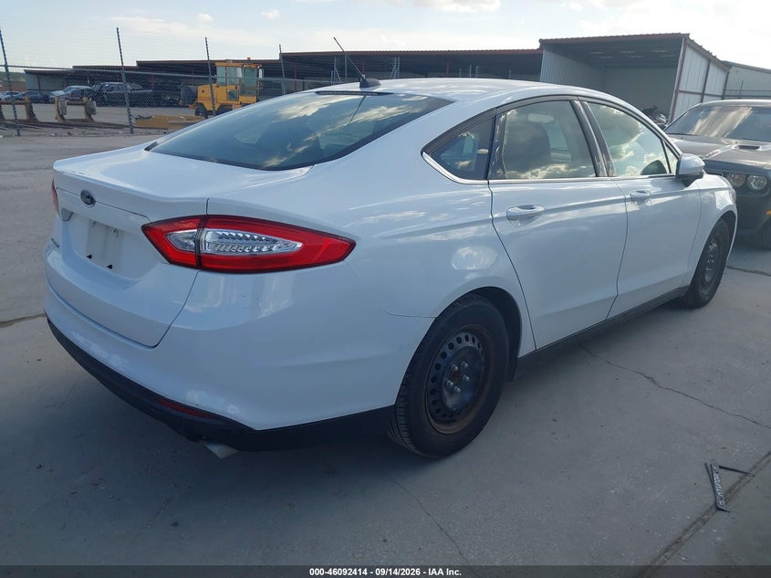 Vin: 1fa6p0g75e5378002, lot: 46592021, ford fusion s 20144