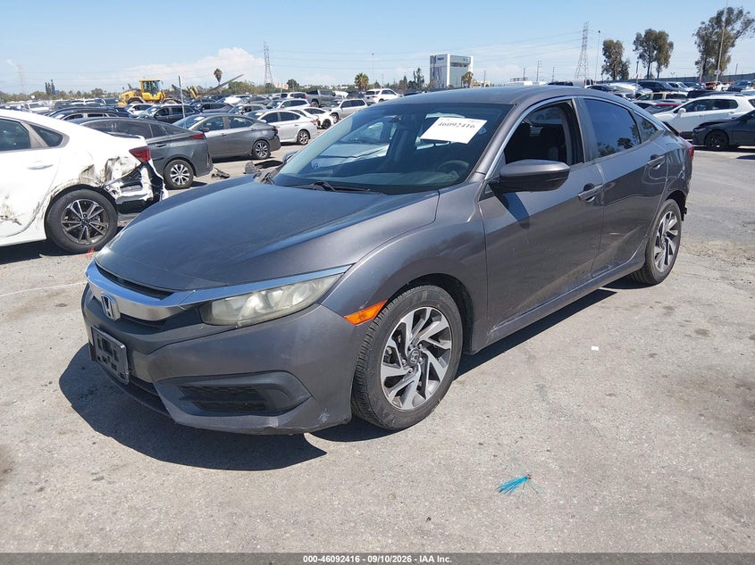 2016 Honda Civic, Normal Wear & Tear, IAAI, VIN 19XFC2F73GE226939 — photo 2
