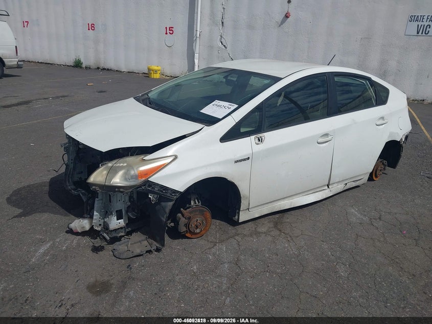 2013 Toyota Prius, Био/химия, IAAI, VIN JTDKN3DU5D5668538 — фото 2