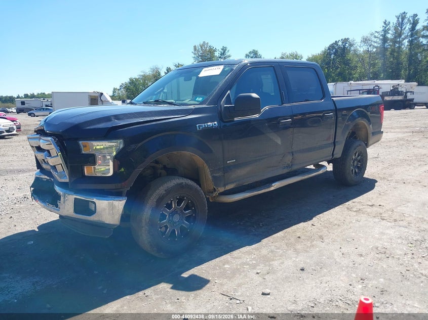 Vin: 1ftew1eg8ffb70810, lot: 46592046, ford f-150 xlt 20152