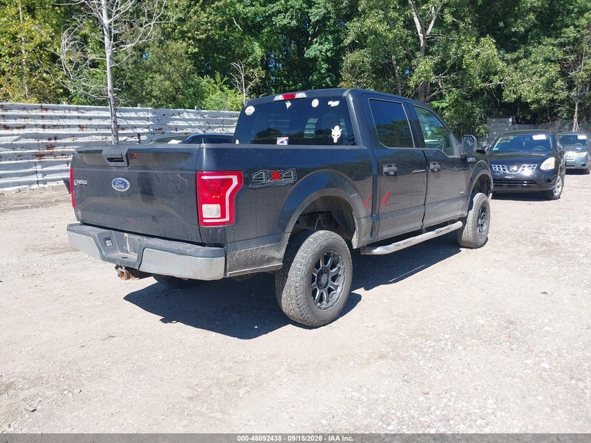 Vin: 1ftew1eg8ffb70810, lot: 46592046, ford f-150 xlt 20154