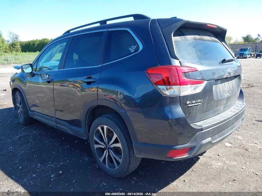 Vin: jf2skasc6kh418729, lot: 46592057, subaru forester limited 20193