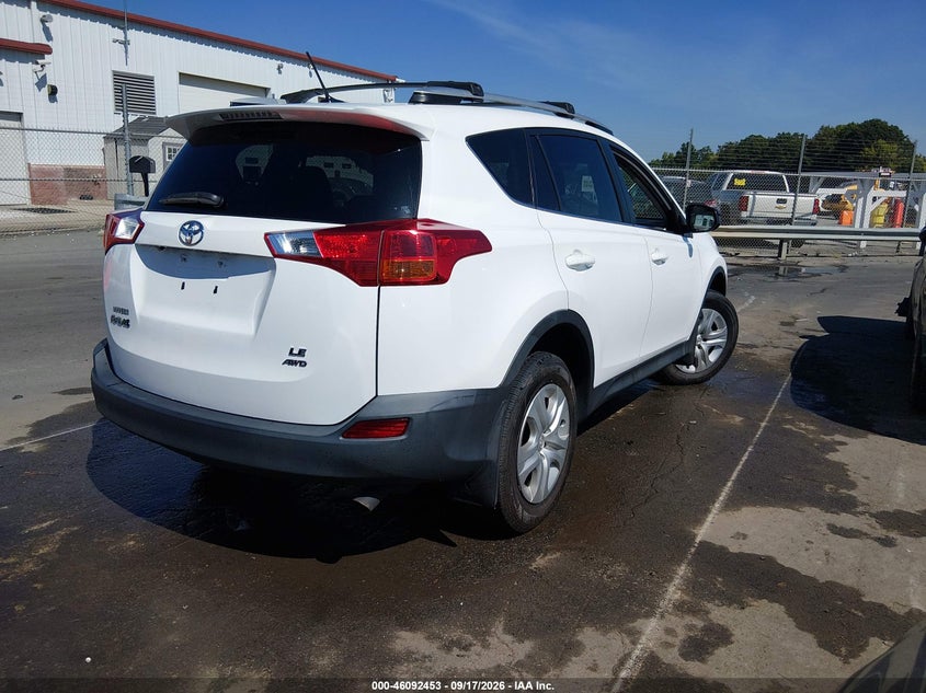 Vin: 2t3bfrev1fw353917, lot: 46592060, toyota rav4 le 20154