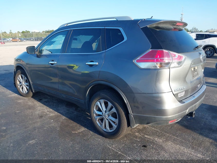 Vin: 5n1at2mv8ec841143, lot: 46592080, nissan rogue s/sl/sv 20143
