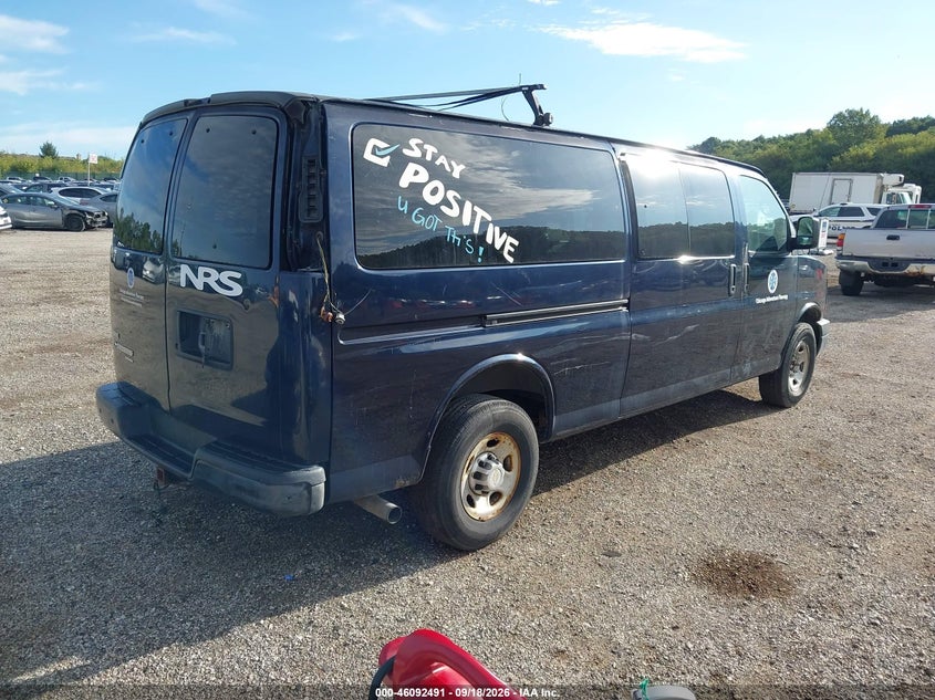 Vin: 1gazgzfg3b1158043, lot: 46592098, chevrolet express 3500 ls 20114