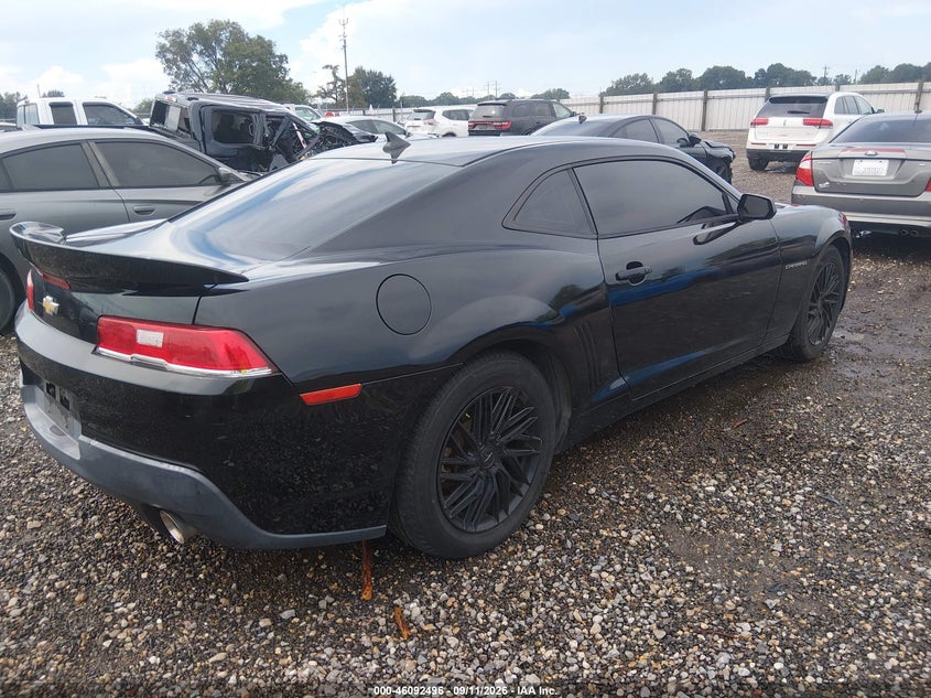 Vin: 2g1fa1e3xe9182196, lot: 46592103, chevrolet camaro 2ls 20144