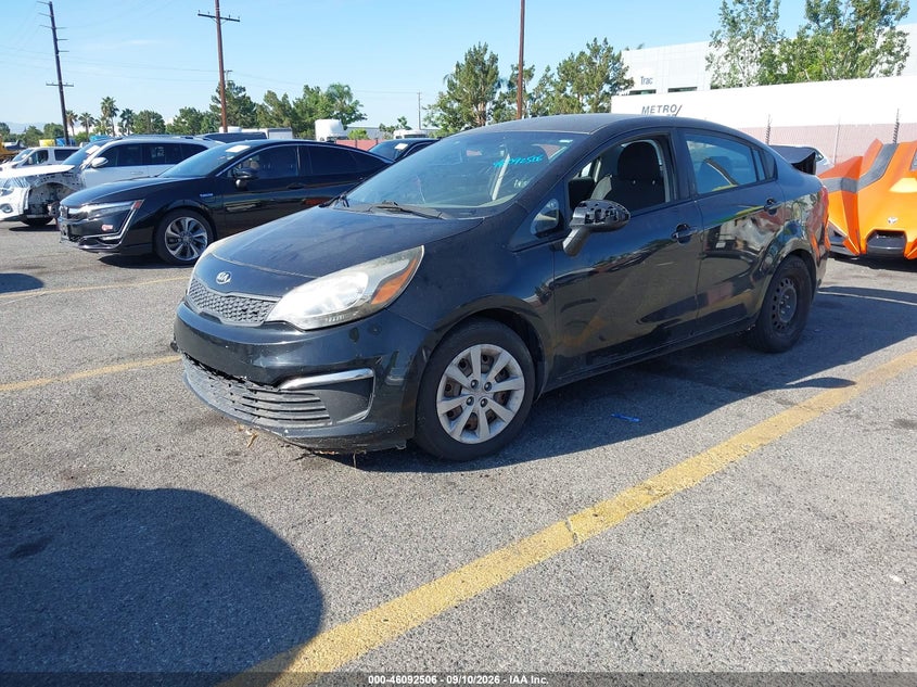 Vin: knadm4a32h6036798, lot: 46592113, kia rio lx 20172